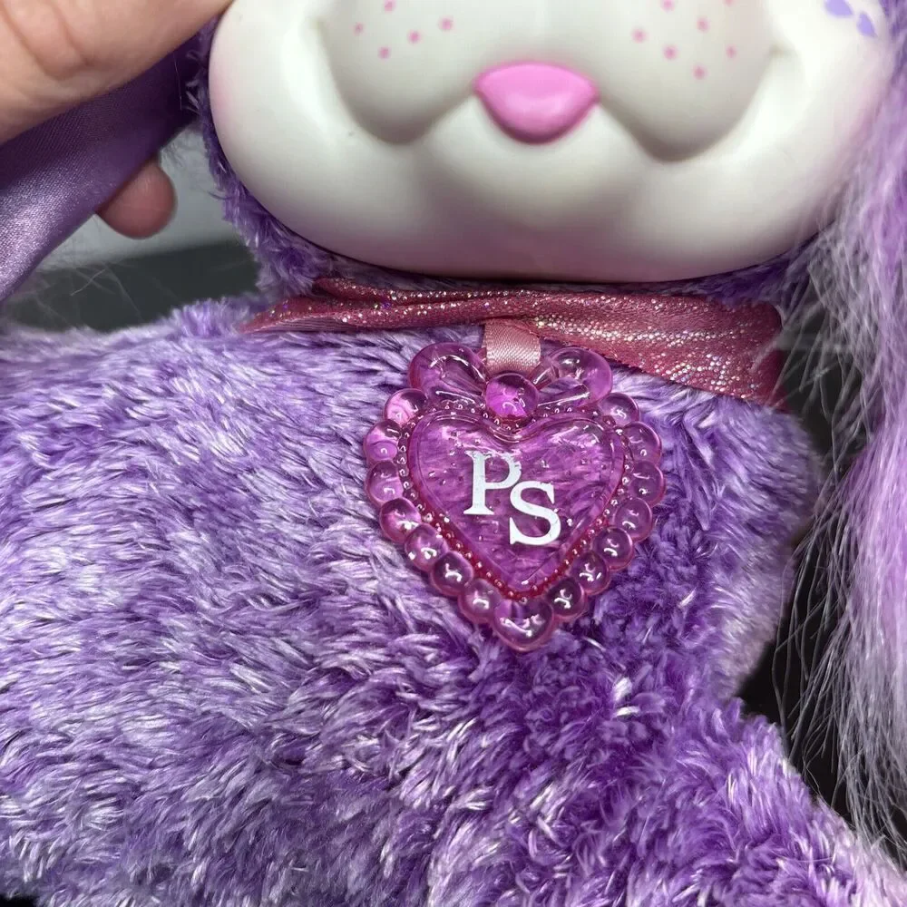 Puppy Surprise 2017 Plush Mama Dog LAVENDER Purple Stuffed with 2 Little Puppies - Picture 12 of 14